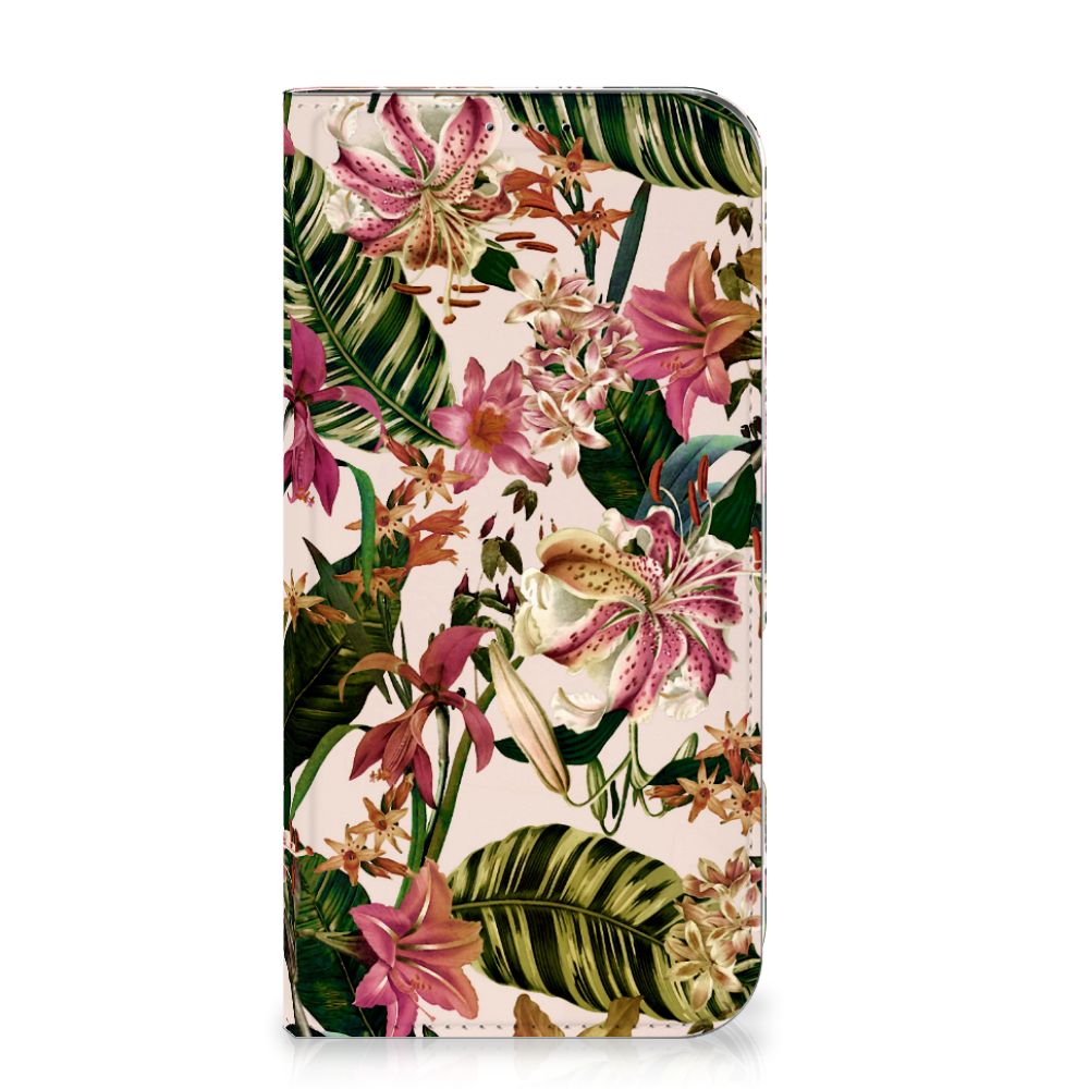 iPhone 16 Plus Smart Cover Flowers bloemen design voorkant