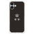 iPhone 16 Plus Stevig Bumper Hoesje Gorilla achterkant zwart gorilla design
