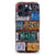 iPhone 16 Pro Anti-shock Hoesje met foto Kentekenplaten design kentekenplaten aanzicht