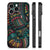 Apple iPhone 16 Pro Back Case Aztec patroon design voorkant zijkanten