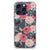 iPhone 16 Pro Case Butterfly Roses bloemen vlinders achterkant