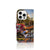 iPhone 16 Pro Flip Cover Amsterdamse Grachten design fiets bloemen aanzicht