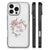 Apple iPhone 16 Pro Hoesje Boho Text illustraties achterkant zwart