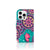 iPhone 16 Pro Hoesje Cirkels en Vlinders bookstyle case design Cirkels Vlinders aanzicht