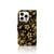 iPhone 16 Pro Hoesje Gouden Bloemen hoesje gouden bloemen zijkant