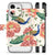 Apple iPhone 16 Pro Hoesje Lion Color illustraties peacock design aanzicht