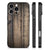 Apple iPhone 16 Pro Houten Print Telefoonhoesje Steigerhout hout print zij aanzicht