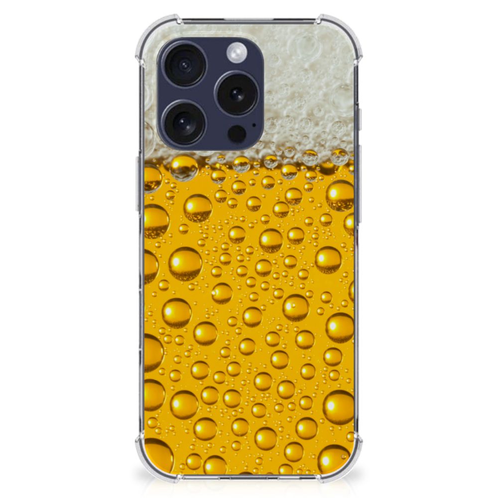 iPhone 16 Pro Max Beschermhoes Bier design bier voorkant