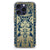 iPhone 16 Pro Max Case Beige Flowers bloemen design achterzijde