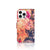 iPhone 16 Pro Max Hoesje Bosje Bloemen boekhoesje bloemen roze oranje paarse