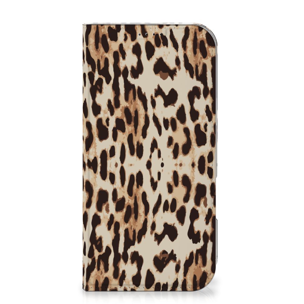iPhone 16 Pro Max hoesje maken Leopard luipaardprint voorkant