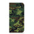 iPhone 16 Pro Max Hoesje met Magneet Army Dark camouflage design voorkant