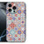 Apple iPhone 16 Pro Max Marmeren Print Telefoonhoesje Tiles Color stenenprint achterkant