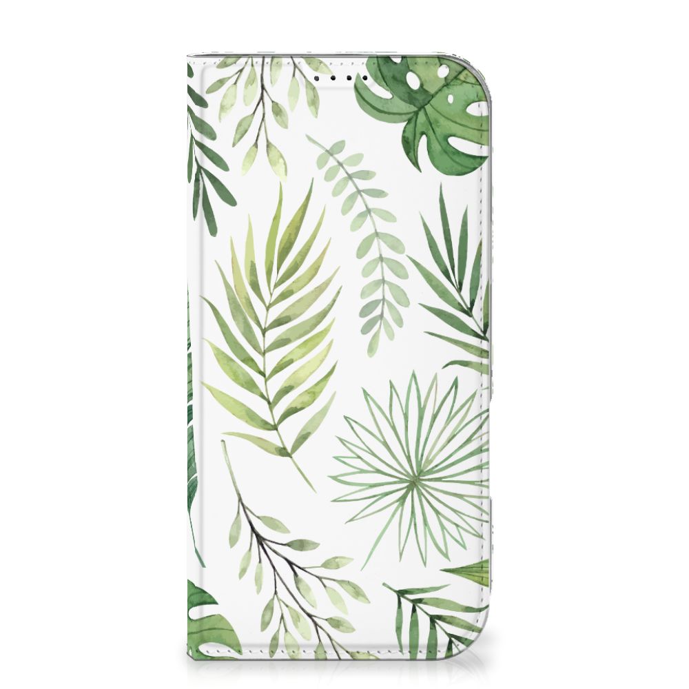 Apple iPhone 16 Pro Max Smart Cover Leaves bladeren groen design voorzijde