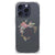 iPhone 16 Pro Stevig Bumper Hoesje Boho Text achterzijde