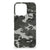 iPhone 16 Pro TPU bumper Army Light camouflage ontwerp achteraanzicht