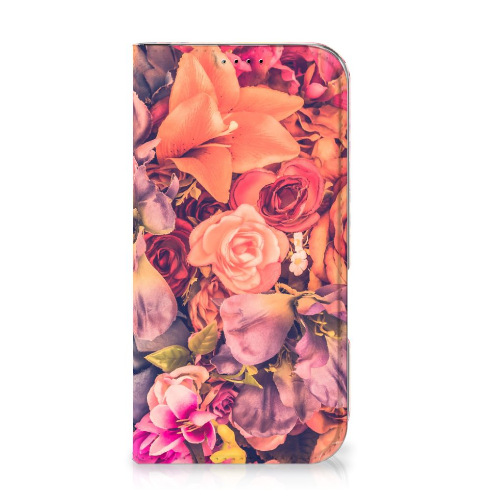 iPhone 16 Smart Cover Bosje Bloemen bloemen design voorzijde