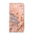 iPhone 16 Standcase Marmer Oranje folio hoesje voorzijde