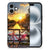 Apple iPhone 16 TPU Backcover Amsterdamse Grachten design Amsterdamse Grachten aanzicht