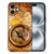 Apple iPhone 16 TPU Backcover Kompas reizen print voorkant