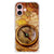 iPhone 16 Telefoonhoesje met valbescherming Kompas compass design voorkant