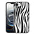Apple iPhone 16e iPhone 16e Dierenprint Telefoonhoesje Zebra zwart-wit dierenprint achterkant