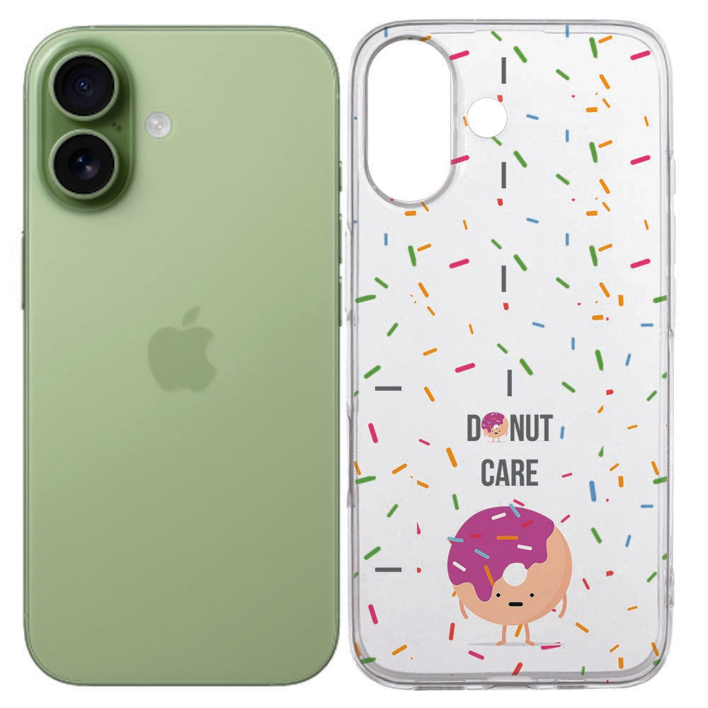 TPU Hoesje Apple iPhone 17 Hoesje Donut Roze