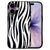 iPhone 17 TPU Hoesje Zebra zebra ontwerp achterkant