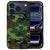 Donkergroene camouflageprint Army Dark op de achterkant van een iPhone 18 Pro back cover