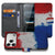 iPhone 18 Pro portemonnee hoesje Nederland open en dicht, rood-wit-blauwe vlag op de klep