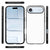 Apple iPhone Air Back Cover Wit Zwart telefoon hoesje ontwerp aanzicht