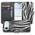 iPhone Air Bookcase Zebra design zebra-print aanzicht