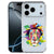 Achterkant iPhone 18 Pro TPU hoesje Lion Color met kleurrijke artistieke leeuwillustratie