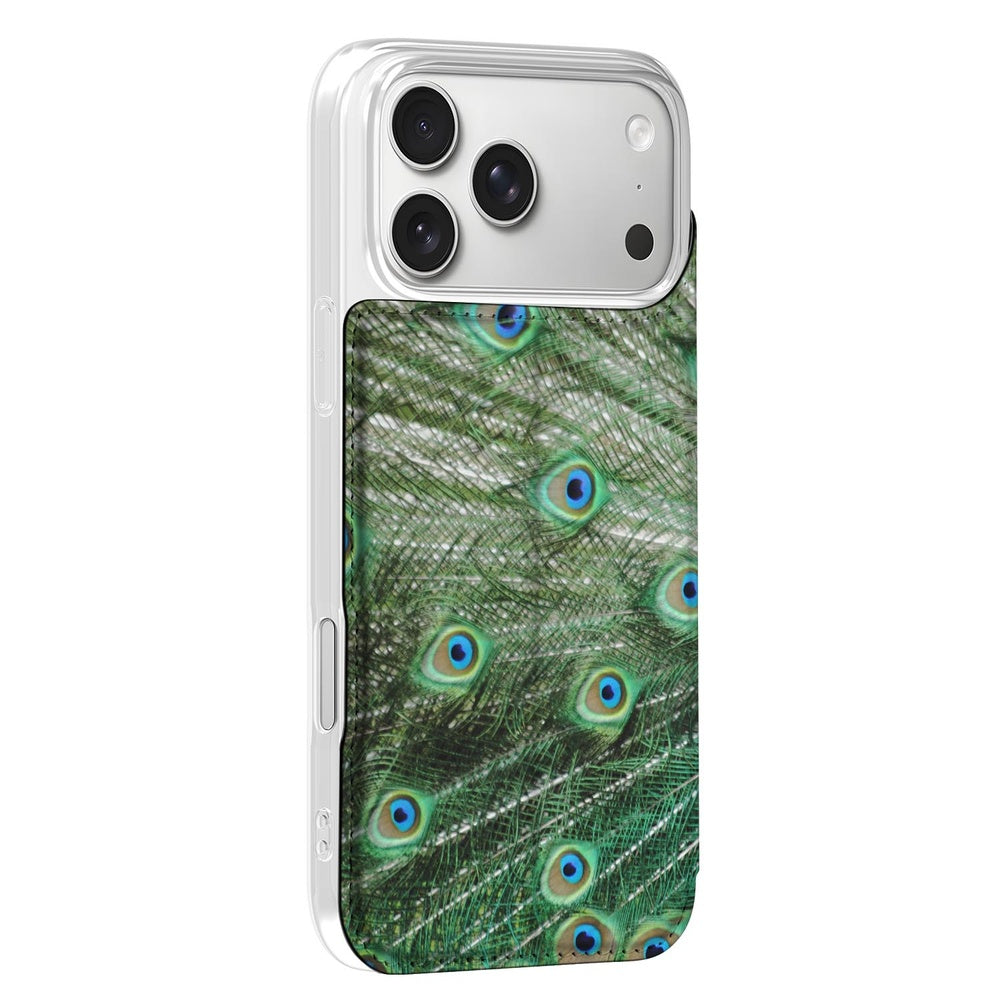 Book Case Apple iPhone 18 Pro Max Pauw pauwpatroon design groen achterkant