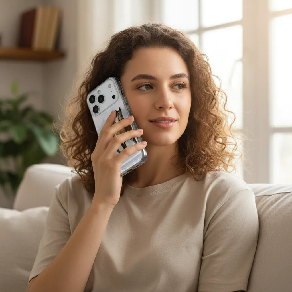 Gepersonaliseerd telefoonhoesje met eigen foto, productafbeelding 2