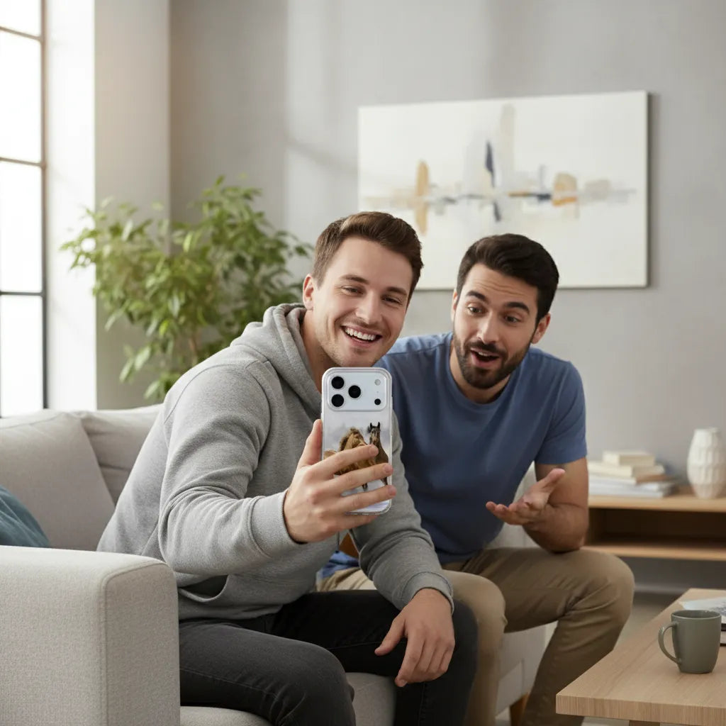 Gepersonaliseerd telefoonhoesje met eigen foto, productafbeelding 4