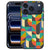 Apple iPhone 17 Pro Max Telefoonhoesje Funky Retro bovenaanzicht