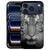 Tijger Design Hoesje iPhone 17 Pro Max Zwart TPU Rand en PU Kunstleer Achterkant tijgerdesign aanzicht