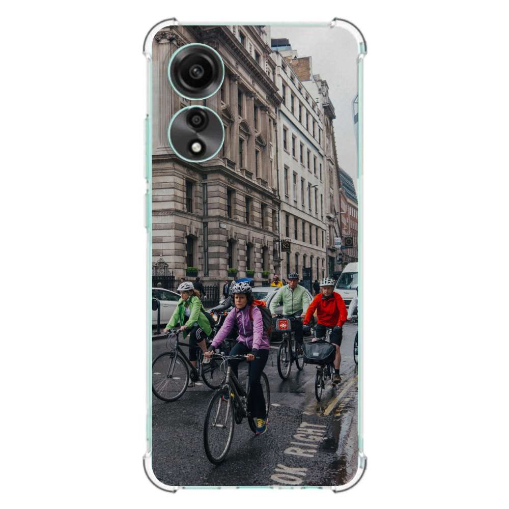 Anti-Shock Back Cover Hoesje Maken voor de OPPO A78 4G