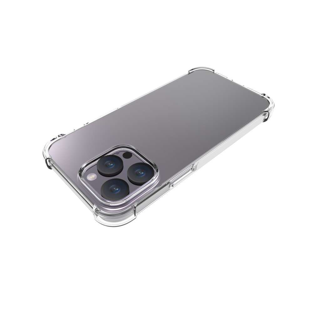 Anti-shock Back Cover voor de iPhone 15 Pro Max Transparant