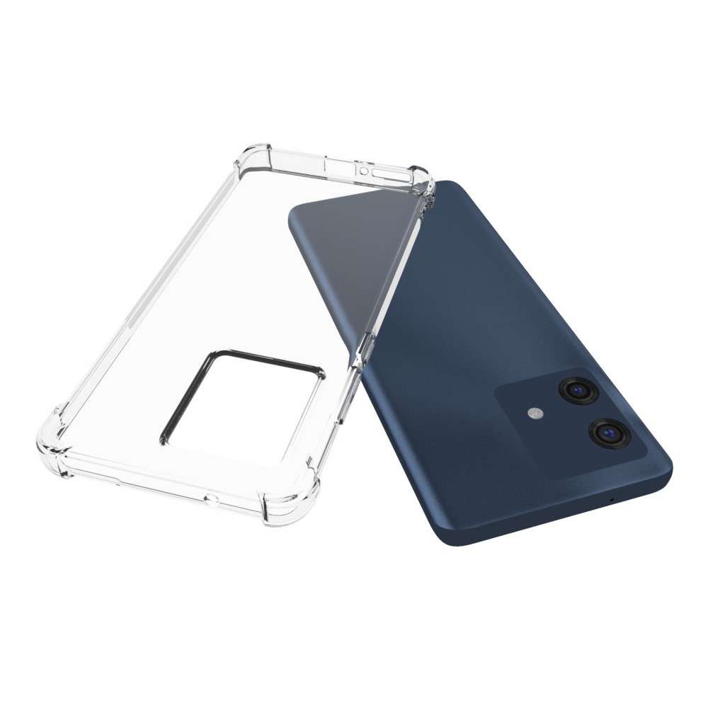 Anti-shock Back Cover voor de Motorola Edge 40 Neo Transparant