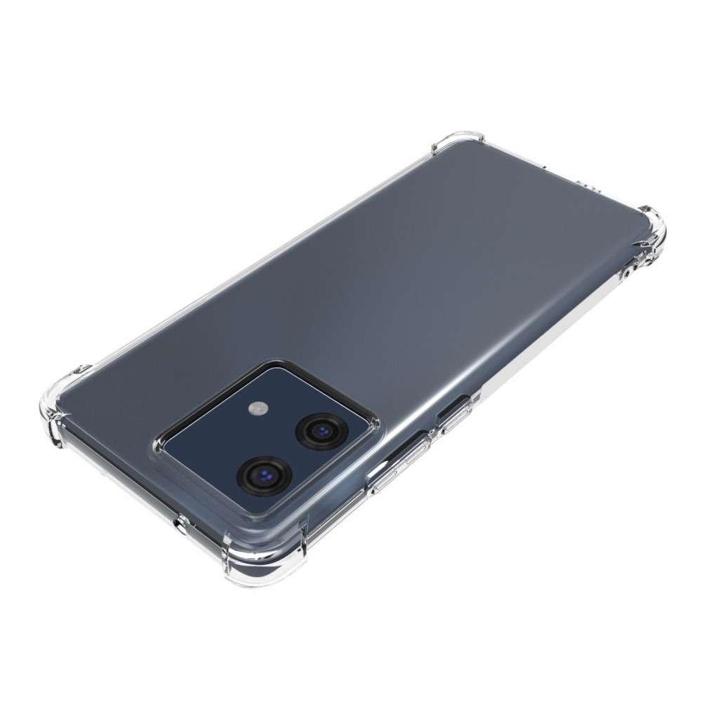 Anti-shock Back Cover voor de Motorola Edge 40 Neo Transparant