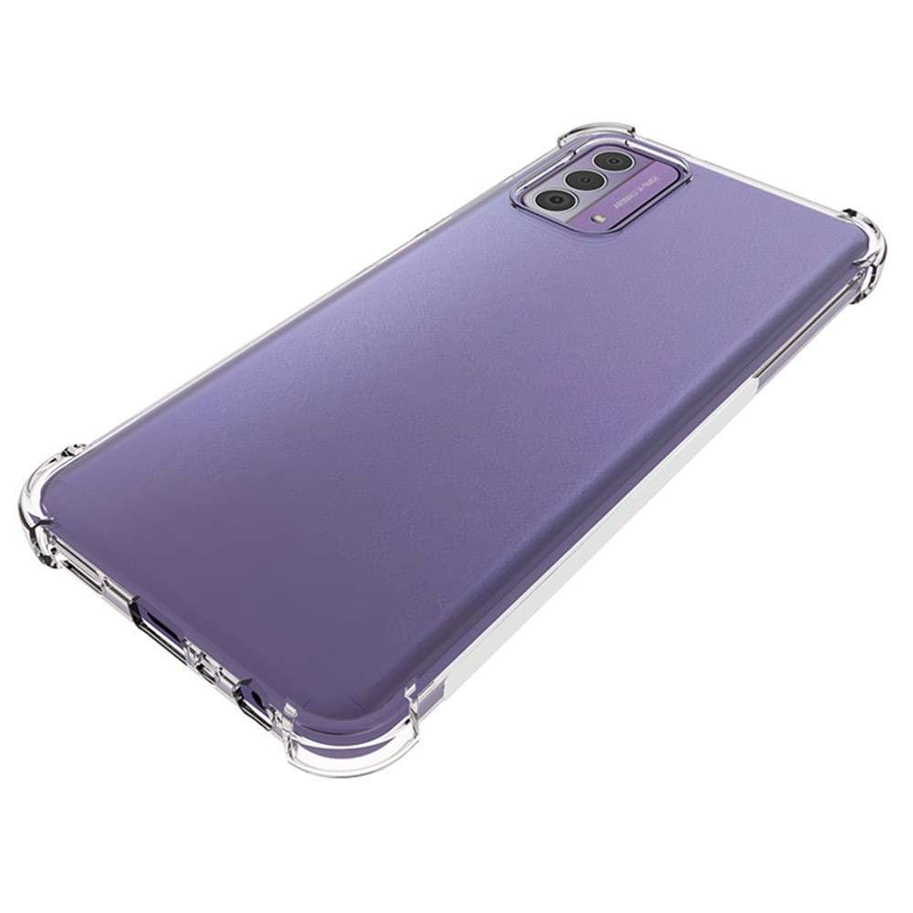 Anti-shock Back Cover voor de Nokia G42 Transparant