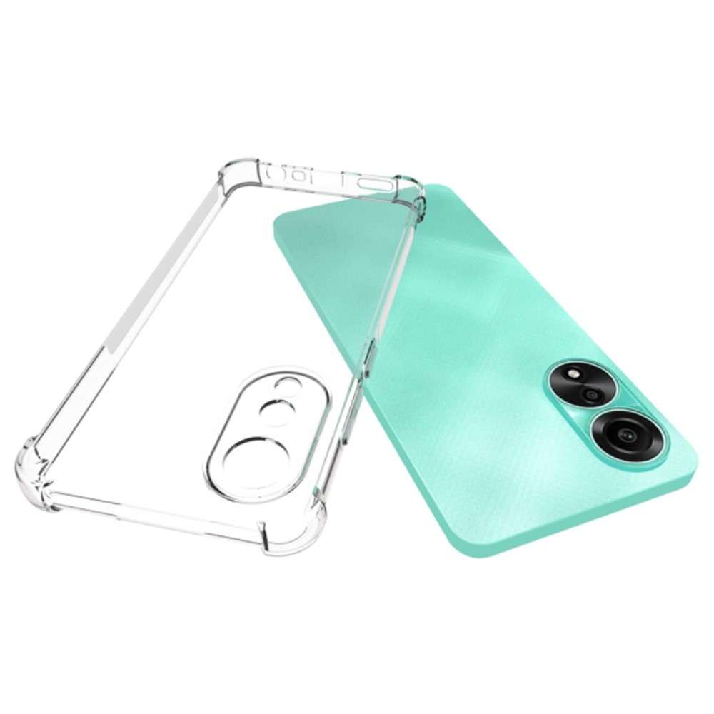 Anti-shock Back Cover voor de OPPO A78 4G Transparant