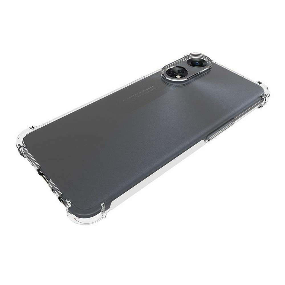 Anti-shock Back Cover voor de OPPO Reno8 T 4G Transparant