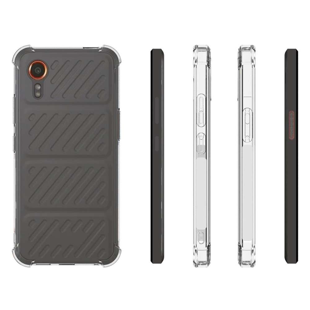 Anti-shock Back Cover voor de Samsung Galaxy Xcover 7 Transparant