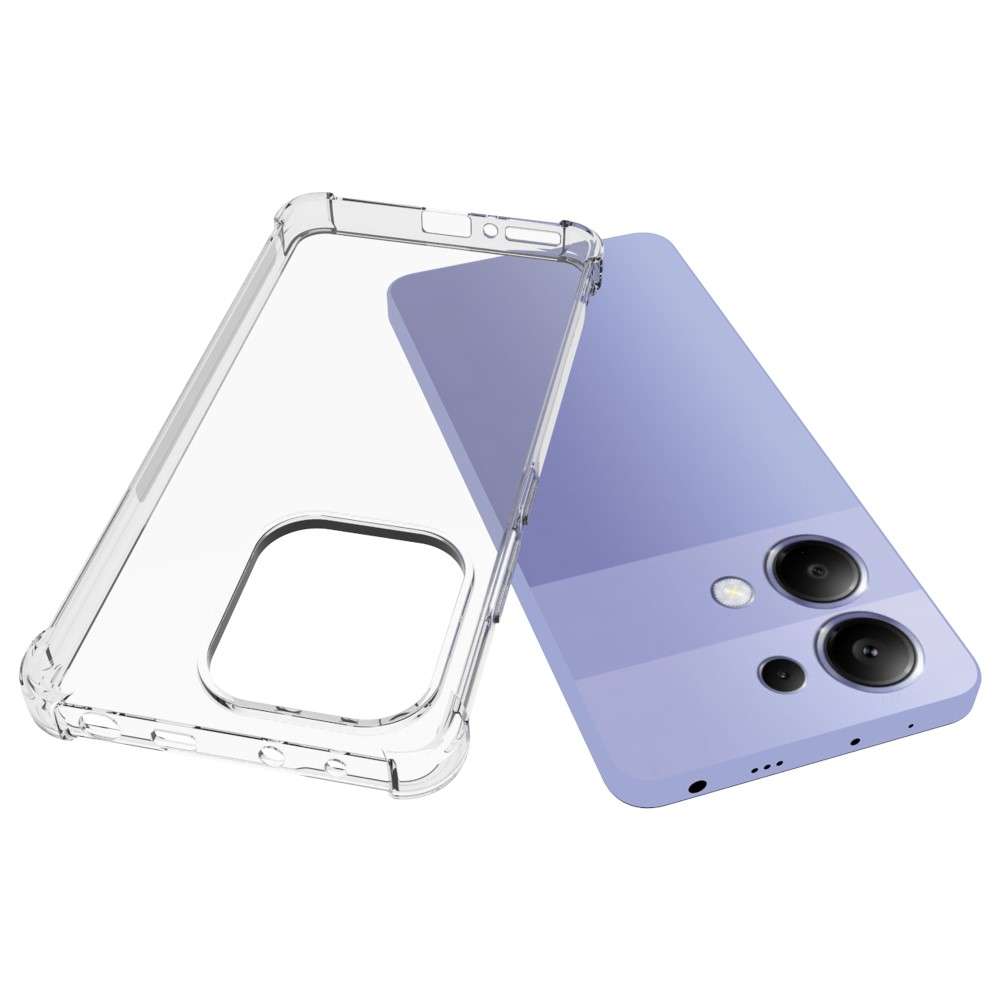 Anti-shock Back Cover voor de Xiaomi Redmi Note 13 4G Transparant