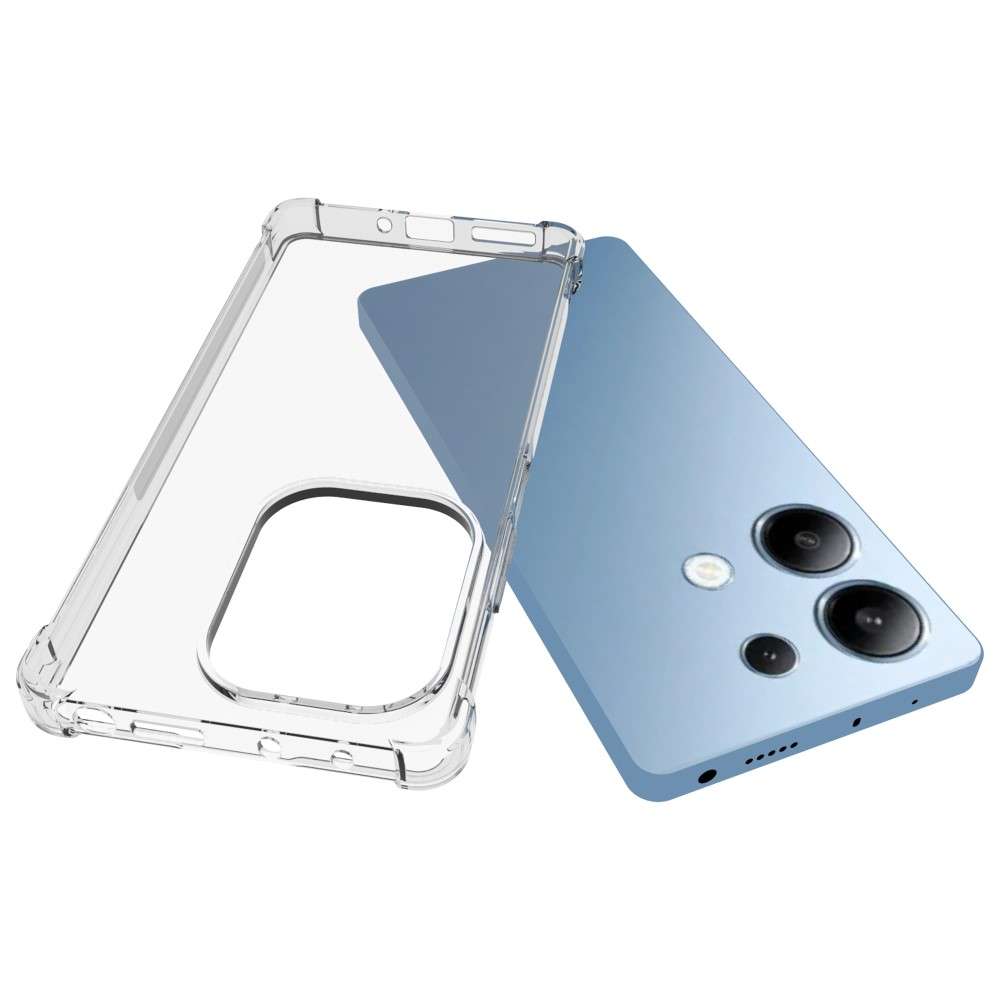 Anti-shock Back Cover voor de Xiaomi Redmi Note 13 Pro Plus Transparant