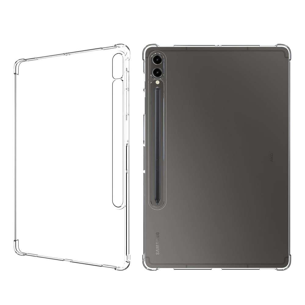 Anti-shock TPU Back Cover Hoesje Samsung Galaxy Tab S9 Plus | S10 Plus Transparant