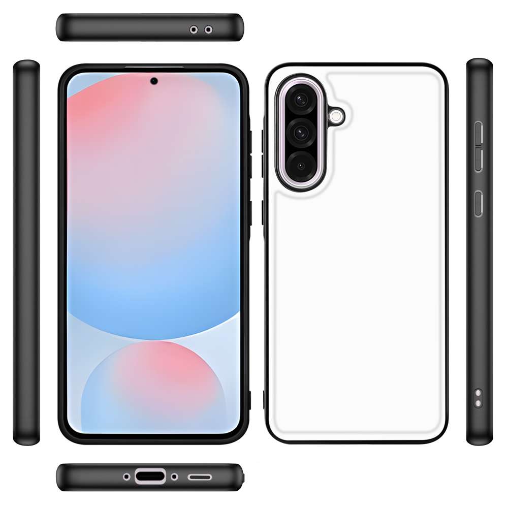 Back Cover Hoesje Samsung Galaxy A56 Zwart | Wit